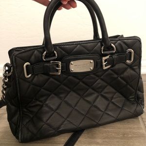 Authentic Michael Kors Quilted satchel bag